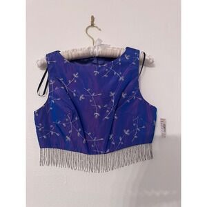 Vintage Gunne Sax Beaded Top‎